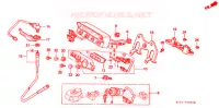 COMPTEUR (1) pour Honda XR 250 With speed warning light de 1996