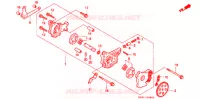 POMPE A HUILE pour Honda XR 250 With speed warning light de 1996