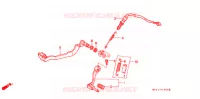 PEDALE pour Honda AFRICA TWIN 750 de 1990