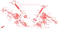 CARBURATEUR (PIECES CONSTITUTIVES) pour Honda AFRICA TWIN 750 de 1991