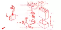 BATTERIE pour Honda AFRICA TWIN 750 de 1992
