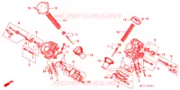 CARBURATEUR (PIECES CONSTITUTIVES) pour Honda AFRICA TWIN 750 de 1992