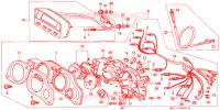 COMPTEUR  pour Honda AFRICA TWIN 750 de 1992