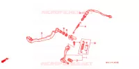 PEDALE pour Honda AFRICA TWIN 750 de 1992