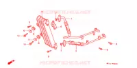 RADIATEUR D'HUILE pour Honda AFRICA TWIN 750 de 1992