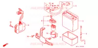 BATTERIE pour Honda AFRICA TWIN 750 TYPE 2 de 1992