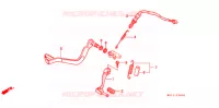 PEDALE pour Honda AFRICA TWIN 750 de 1995