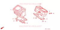 CYLINDRE pour Honda AFRICA TWIN 750 de 1996