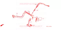 PEDALE pour Honda AFRICA TWIN 750 de 1996