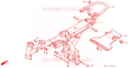 CADRE pour Honda Z 50 R de 1993