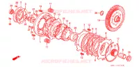 EMBRAYAGE pour Honda Z 50 R de 1993