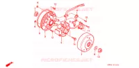 ALTERNATEUR pour Honda Z 50 R de 2000