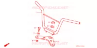 GUIDON pour Honda Z 50 R de 2000