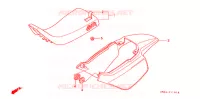 SELLE pour Honda Z 50 R de 2000