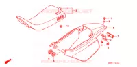 SELLE pour Honda Z 50 R de 1999