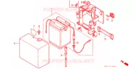 BATTERIE   COUVERCLE DE BATTERIE pour Honda JAZZ 50 de 1990