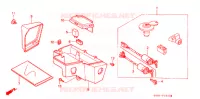 BOITE A OUTILS/RELAIS CLIGNOTANT pour Honda JAZZ 50 de 1990