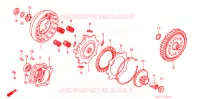 EMBRAYAGE pour Honda JAZZ 50 de 1990