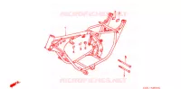 CADRE pour Honda JAZZ 50 de 1994