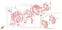 CYLINDRE   CULASSE pour Honda JAZZ 50 de 1994