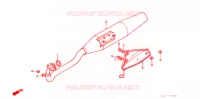SILENCIEUX D'ECHAPPEMENT pour Honda JAZZ 50 de 1994