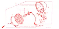 PHARE pour Honda JAZZ 50 de 1995