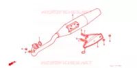 SILENCIEUX D'ECHAPPEMENT pour Honda JAZZ 50 de 1995