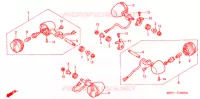 CLIGNOTANT pour Honda CL 400 SCRAMBLER de 1998