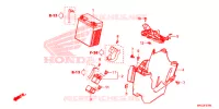 BATTERIE pour Honda REBEL 500 ABS de 2018
