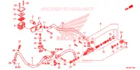 MAITRE CYLINDRE DE FREIN ARRIERE pour Honda REBEL 500 ABS de 2018