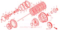 EMBRAYAGE pour Honda VT 1100 SHADOW de 1990