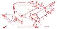 PEDALE pour Honda VT 1100 SHADOW SPIRIT de 1998