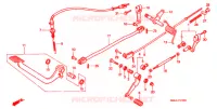 PEDALE pour Honda VT 1100 SHADOW SPIRIT de 2002