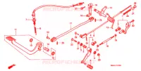 PEDALE pour Honda VT 1100 SHADOW SPIRIT de 2003