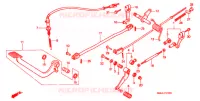PEDALE pour Honda VT 1100 SHADOW SPIRIT de 2005