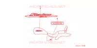 EMBLEME pour Honda VT 1100 SHADOW SPIRIT de 2006