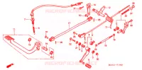 PEDALE pour Honda VT 1100 SHADOW SPIRIT de 2006