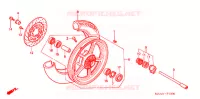 ROUE AVANT pour Honda VT 1100 SHADOW SPIRIT de 2006