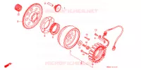 ALTERNATEUR pour Honda VT 1100 SHADOW de 1988