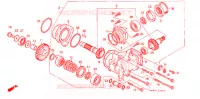 COUPLE CONIQUE pour Honda VT 1100 SHADOW de 1988