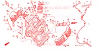 CULASSE (AVANT) pour Honda VT 1100 SHADOW de 1988