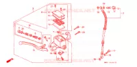 MAITRE CYLINDRE DE FREIN AVANT pour Honda VT 1100 SHADOW de 1988