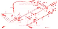 PEDALE pour Honda VT 1100 SHADOW de 1988