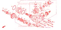 COUPLE CONIQUE pour Honda VT 1100 SHADOW de 1989