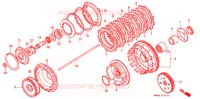 EMBRAYAGE pour Honda VT 1100 SHADOW de 1989