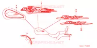 EMBLEME pour Honda VT 1100 SHADOW SPIRIT de 1999