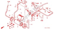 RESERVOIR DE RECYCLAGE DES GAZ pour Honda VT 1100 SHADOW SPIRIT de 2000