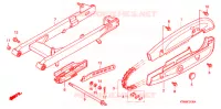 BRAS OSCILLANT (1) pour Honda WAVE 125 NEXT GENERATION de 2007