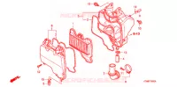 FILTRE A AIR pour Honda WAVE 125 NEXT GENERATION de 2007