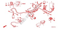 FAISCEAU DES FILS (2) pour Honda WAVE 125 S, Electric start de 2009